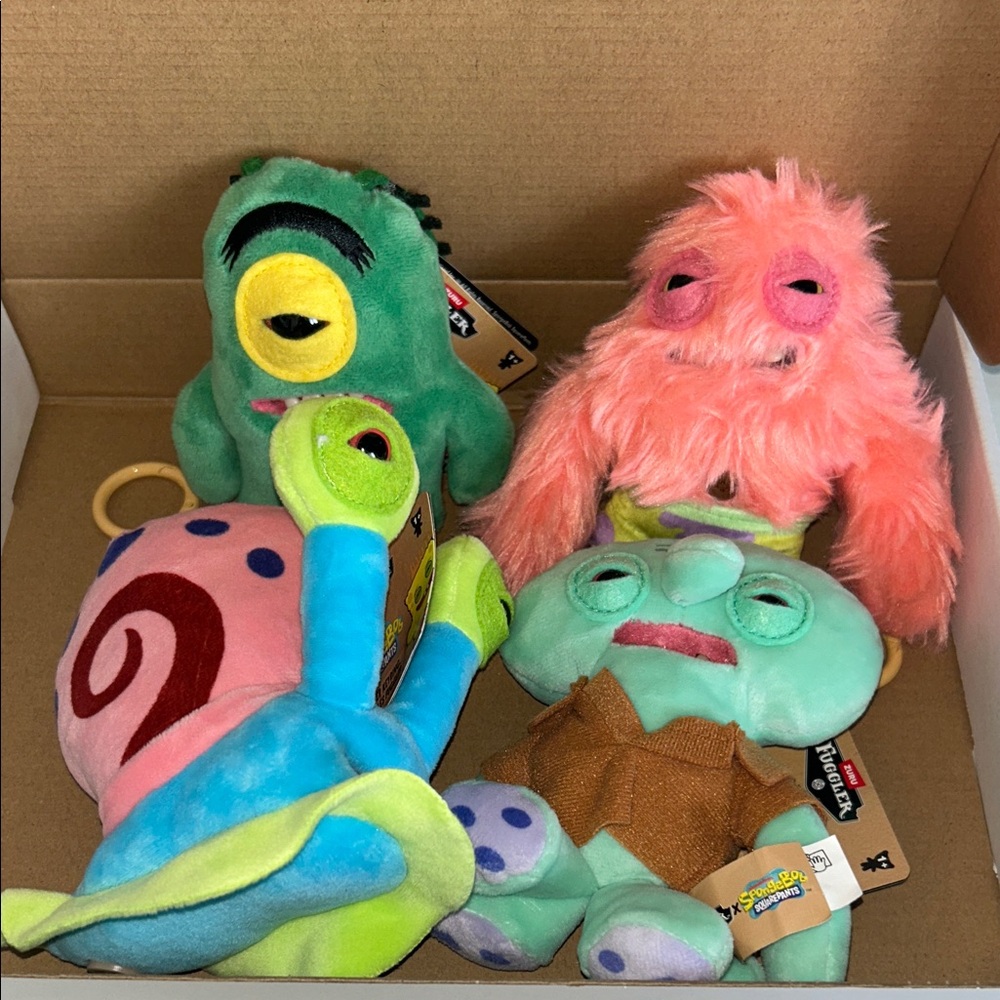 4 SpongeBob SquarePants Fugglers